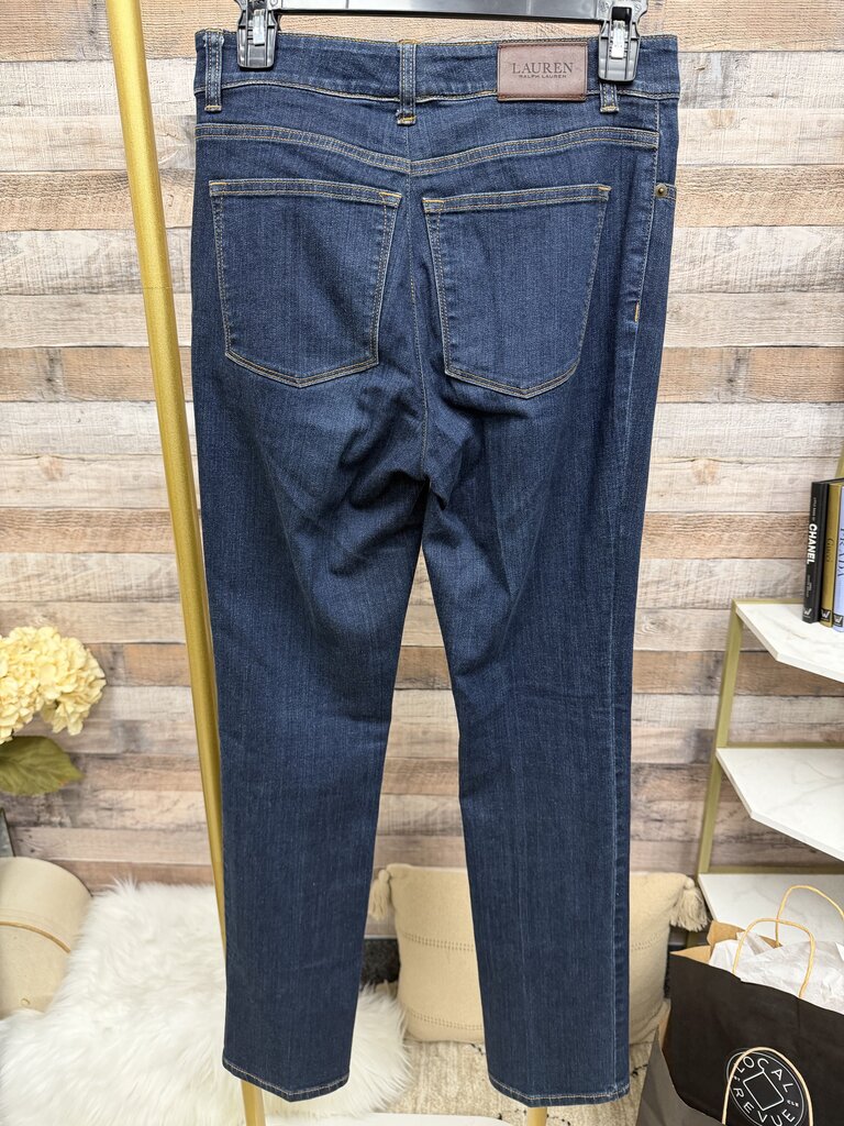 Ralph Lauren Straight Leg Dark Wash Jeans