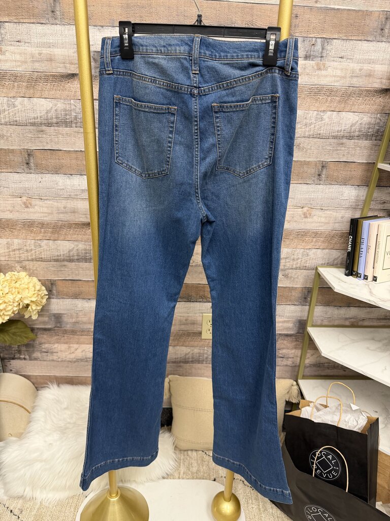 Gap Medium Wash Flare Jeans