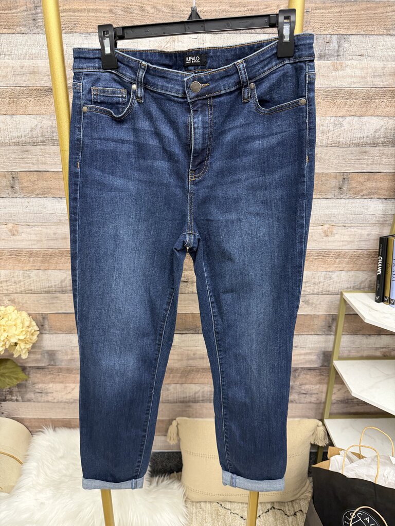 Buffalo David Bitton Dark Wash High Rise Skinny Jeans