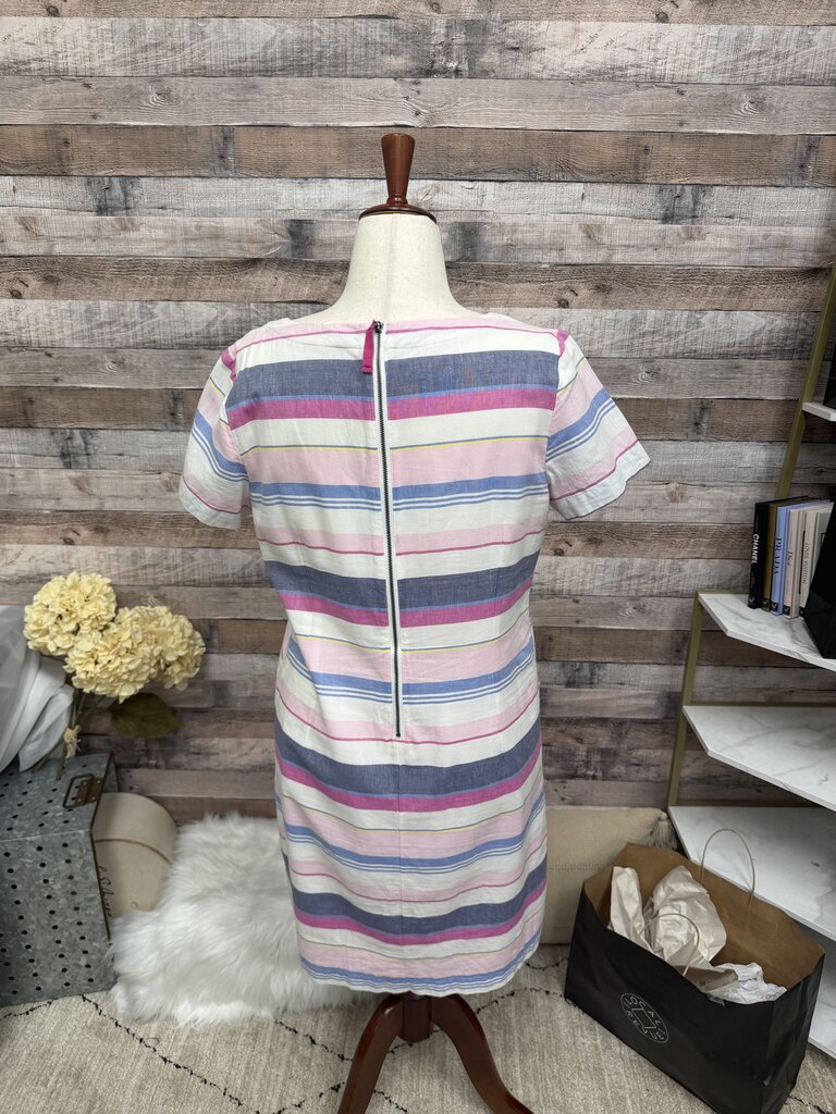 Joules Riviera Multi Color Striped Shift Dress