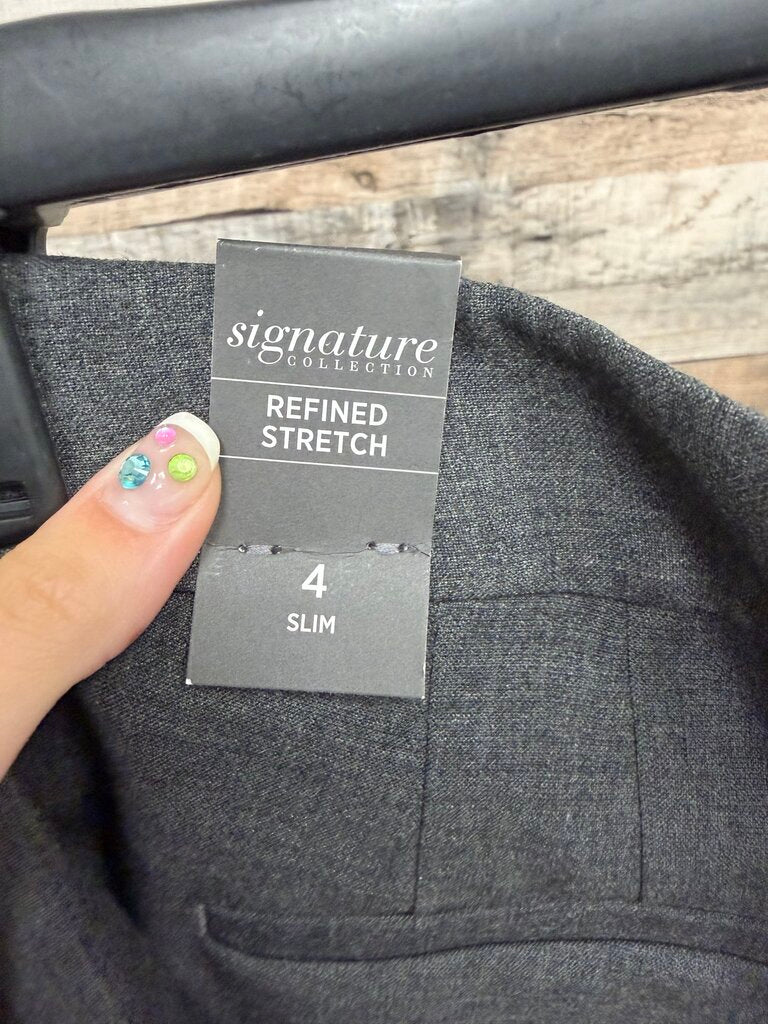 NWT Hilary Radley Grey Pull-On Trousers
