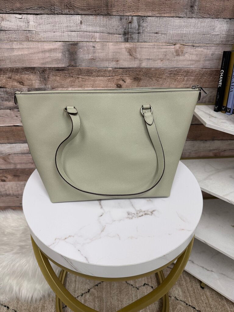 Coach Sage Crossgrain Gallery Tote Bag