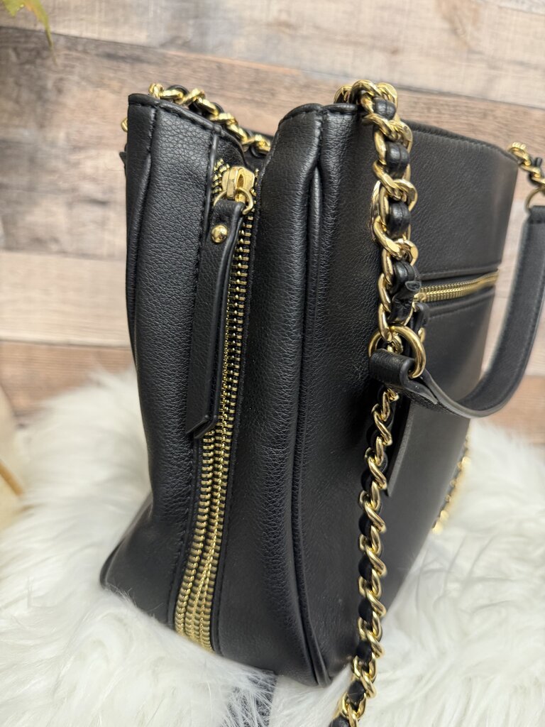 INC International Concepts Black/Gold Bag