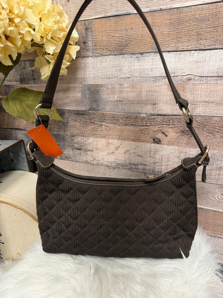 The Sak Quilt Knit Fabric Shoulder Bag