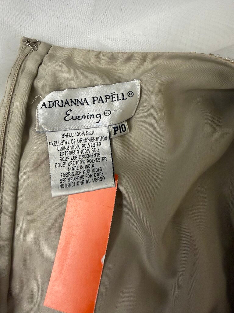 NWT Adrianna Papell Evening Embellished Top