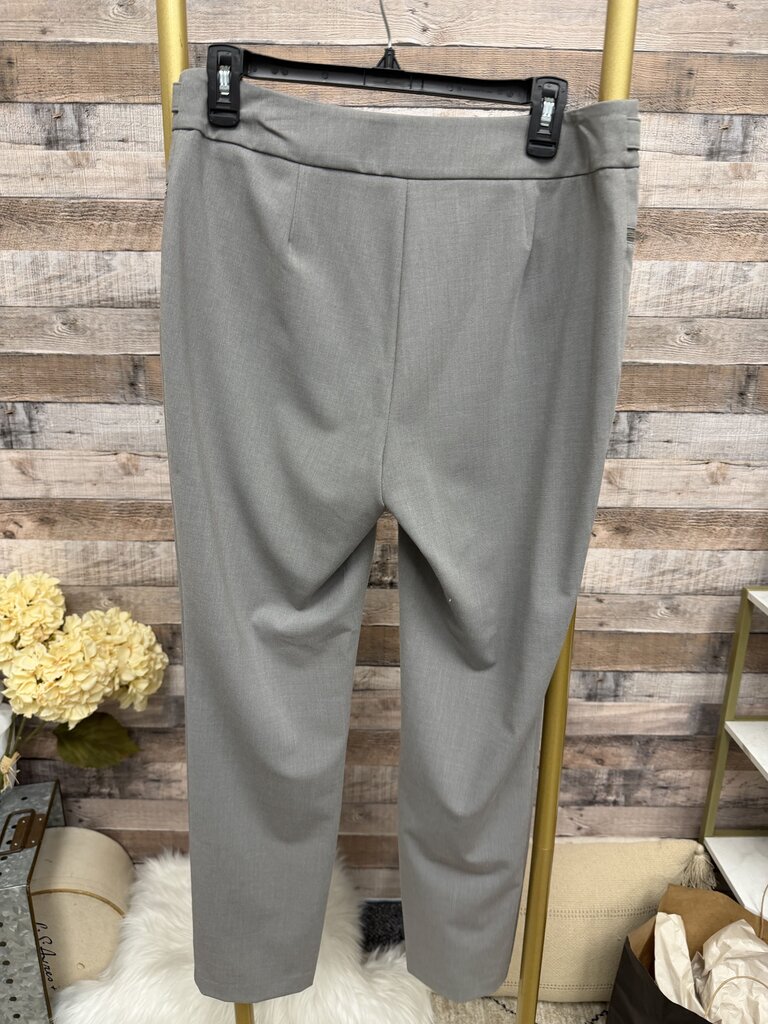 Calvin Klein Grey Zipper Pocket Dress Pants