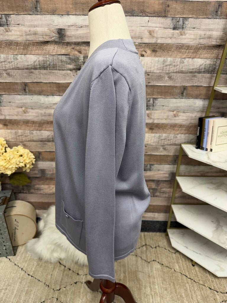 NWT Anne Klein Malibu Lavender Knit Cardigan