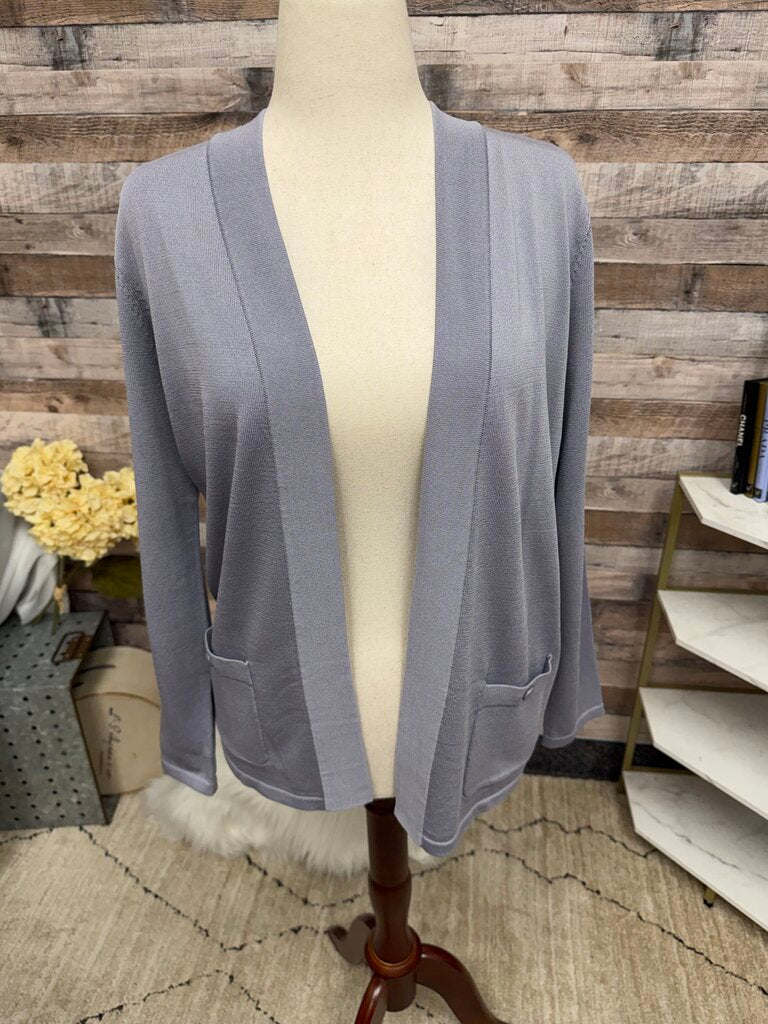 NWT Anne Klein Malibu Lavender Knit Cardigan