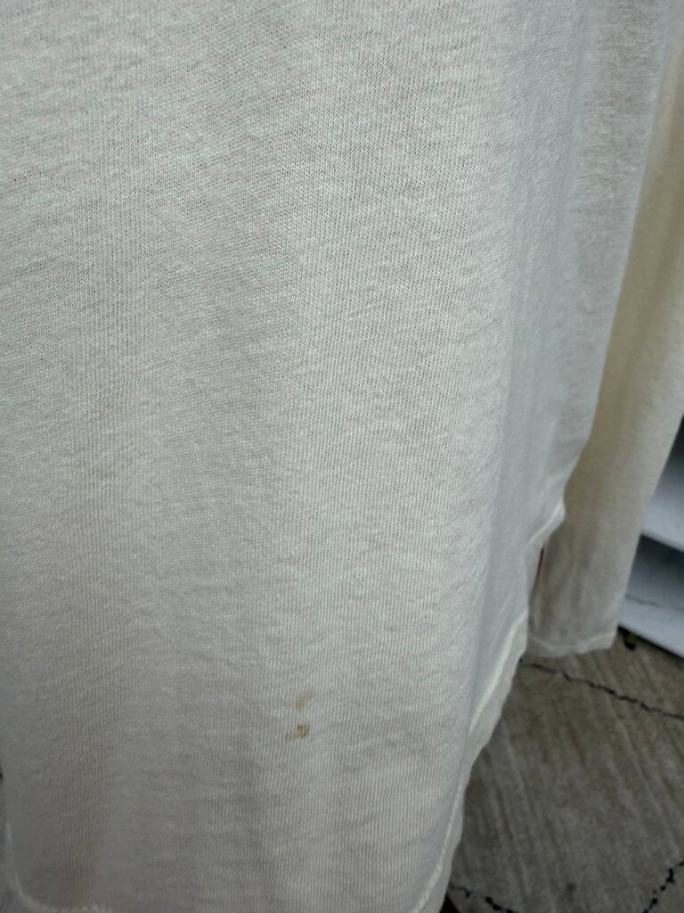 O'Neill Cream With Orange Chest Strip Graphic