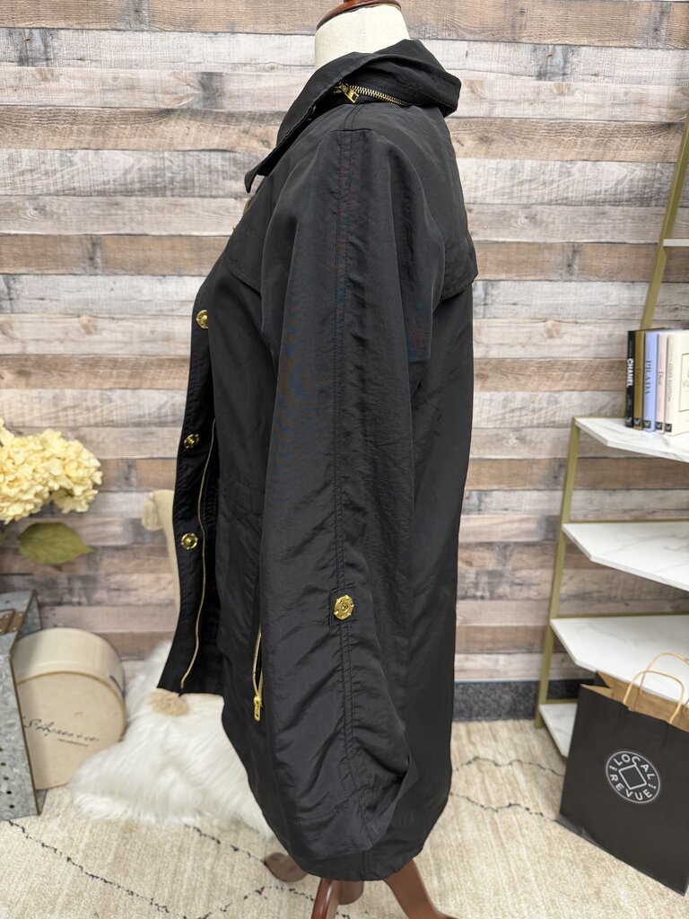 Venezia Milano black with gold accent jacket