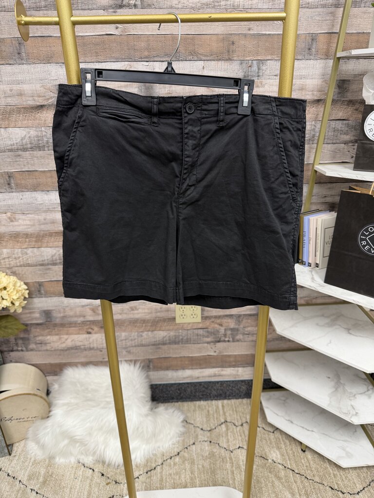 Sanctuary Black Cotton Casual Shorts