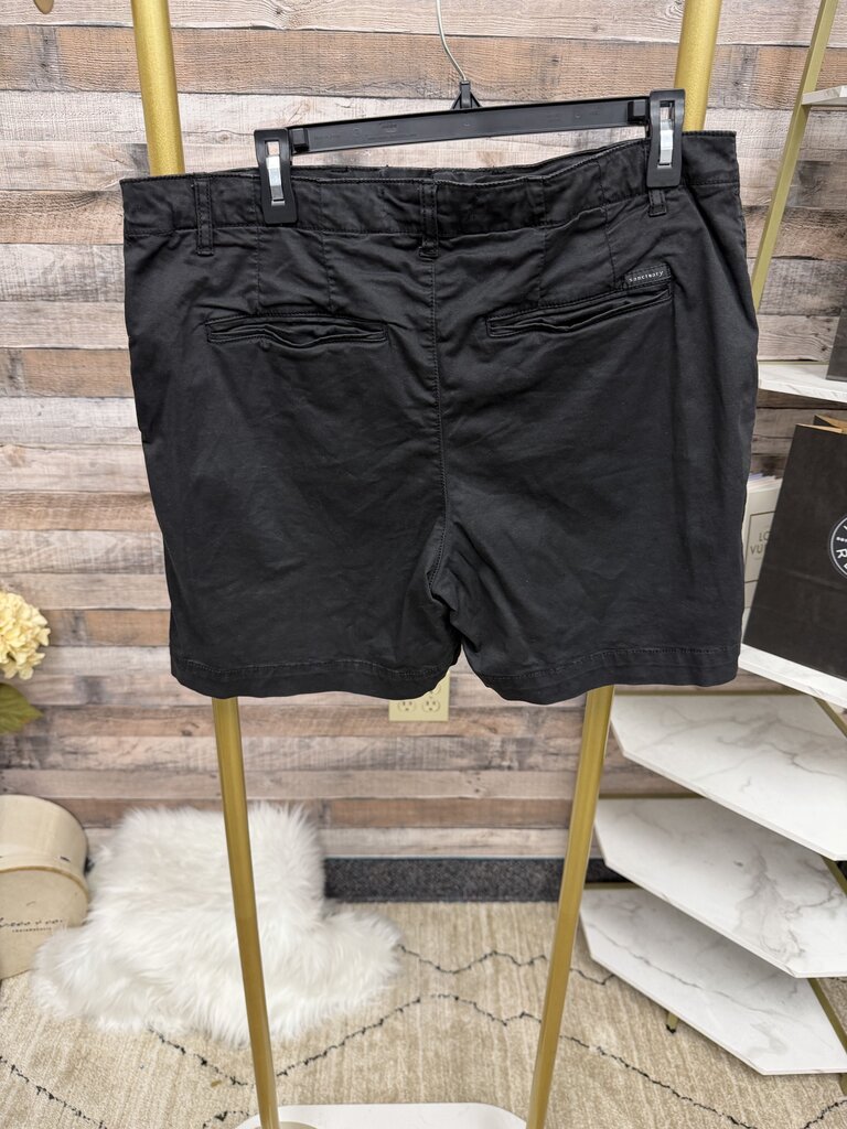 Sanctuary Black Cotton Casual Shorts
