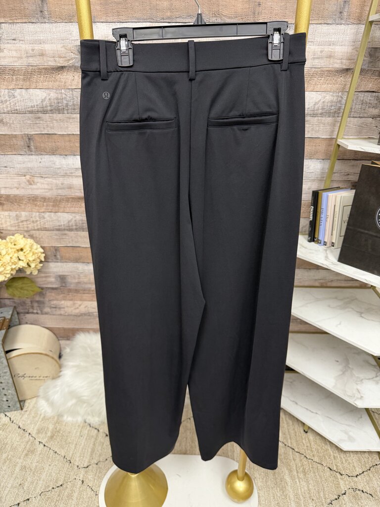 Lululemon Black Wide Leg Trousers