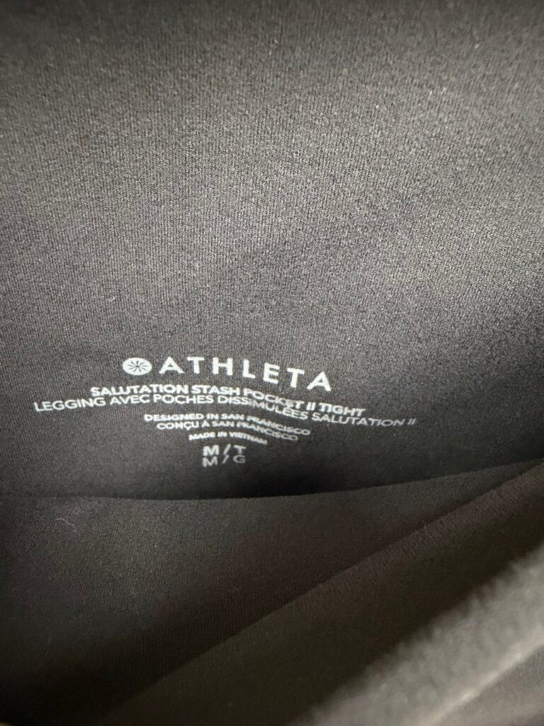Athleta Black High Rise Yoga Leggings