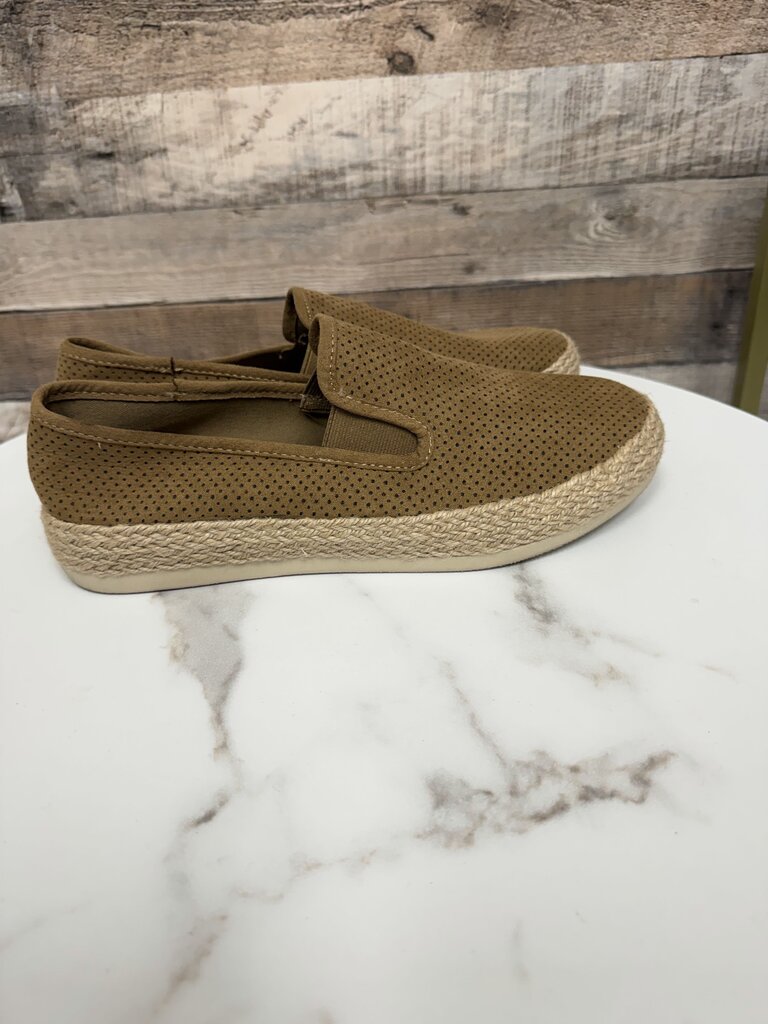 ESPRIT brown slip on espadrille Nadine