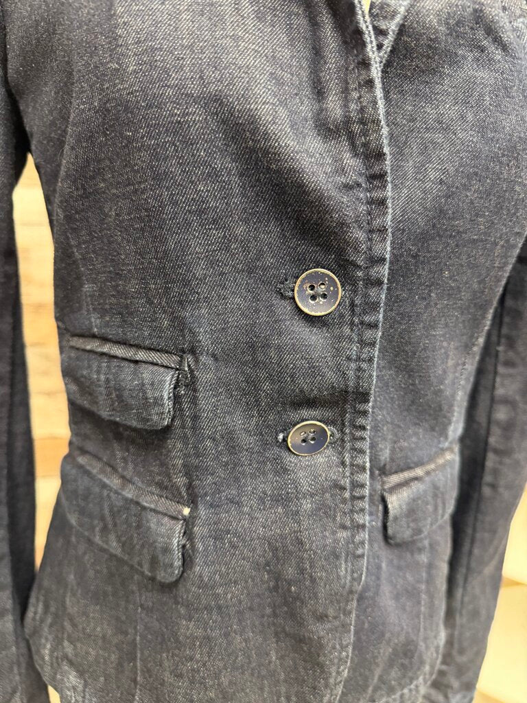 Pilcro Anthropologie demim blazer jacket