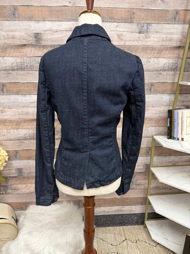 Pilcro Anthropologie demim blazer jacket