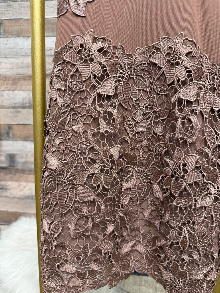 Windsor rose Loved in Lace mini dress NWT
