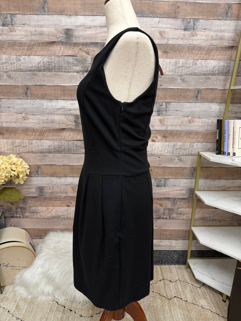 Banana Republic black sleeveless Fit and Flare style dress