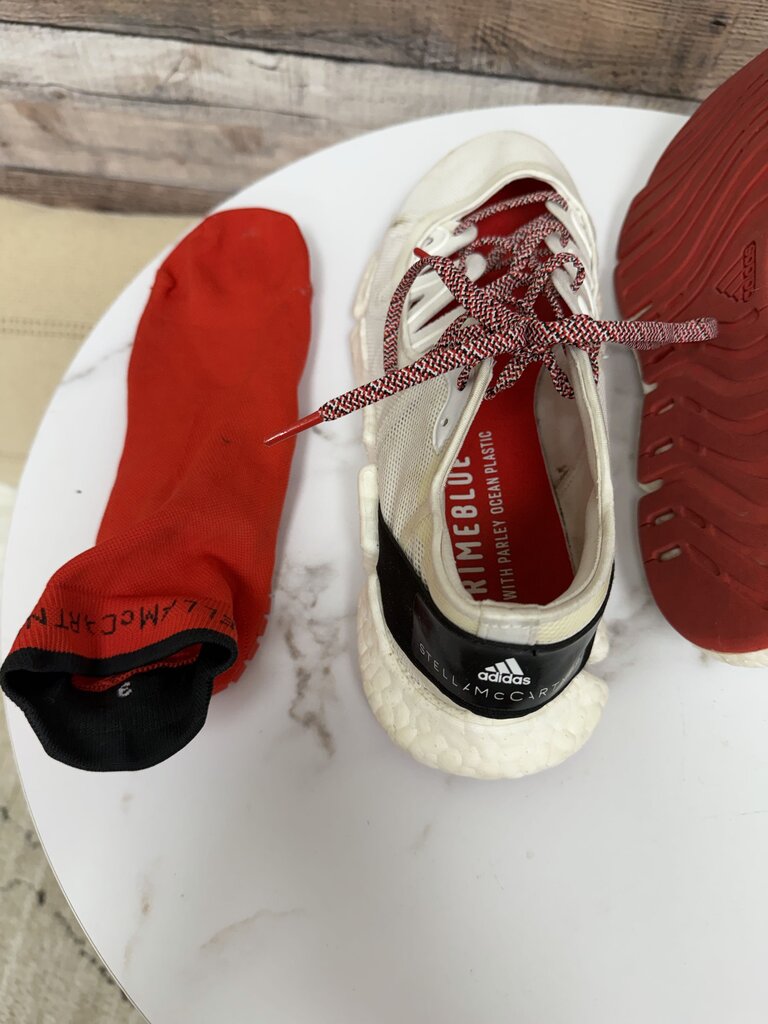 Adidas Stella McCartney red/white sneakers