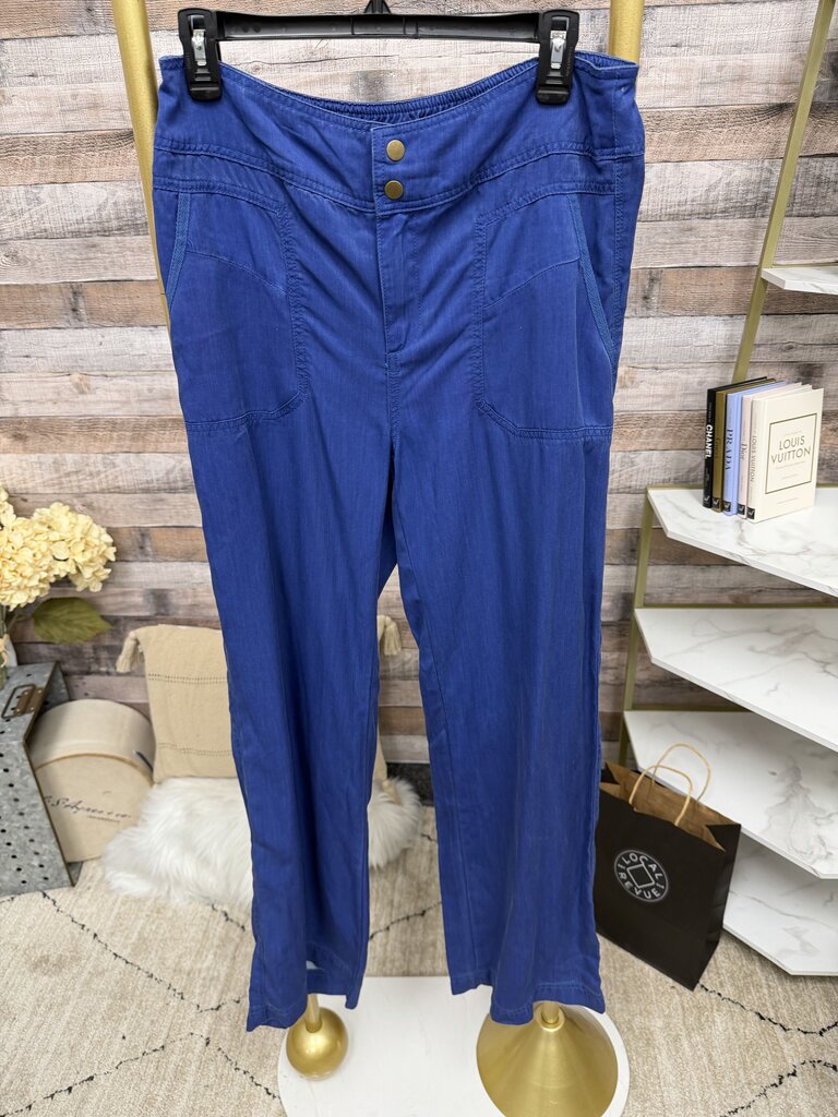 Soft Surroundings blue wide leg pants Soft Surroundings Blue S Tall women PANTS