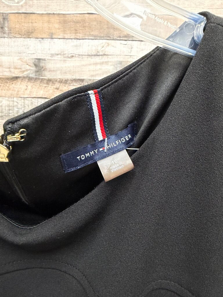 Tommy Hilfiger black sleeveless jumpsuit with tie waist