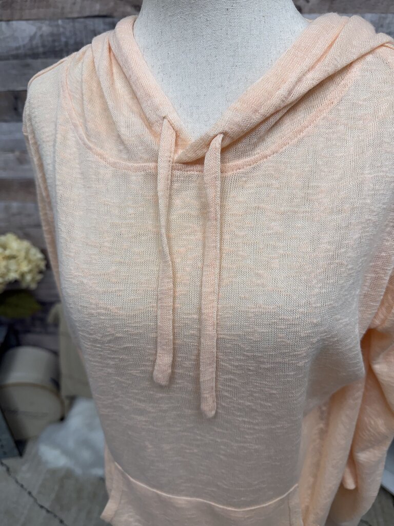 Weatherproof Vintage orange lightweight hooded sweatshirt