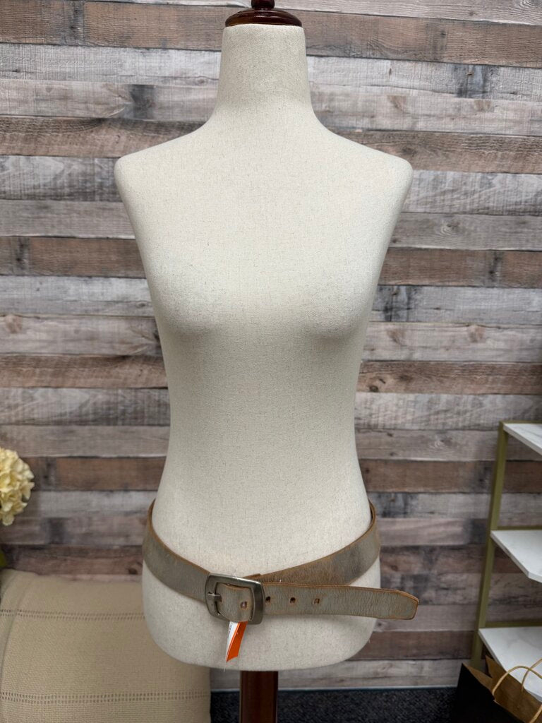 Calvin Klein Silver Metallic Belt Calvin Klein Silver Medium women ACCESSORIES