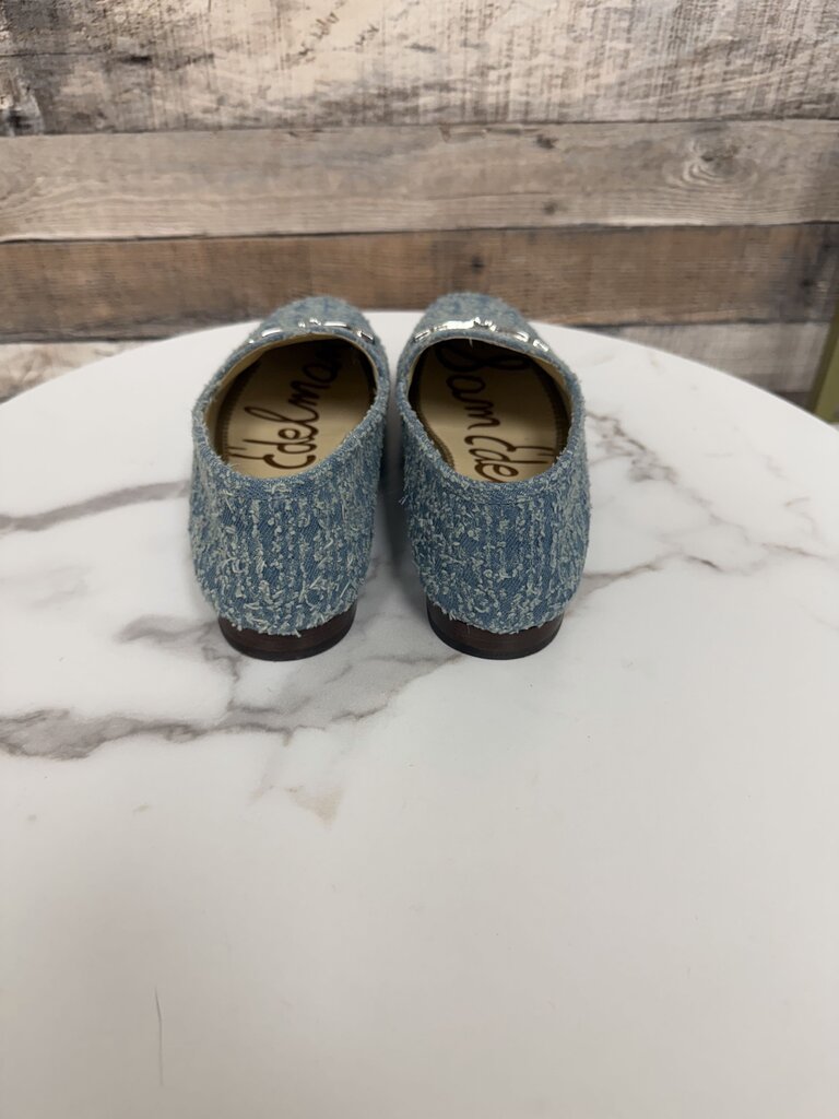 Sam Edelman Blue Twee Loraine Bit Loafer