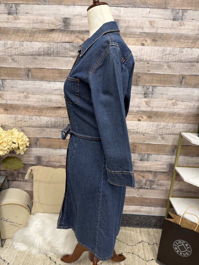 Gap Jean Dress Long Sleeve W/ Belt Gap Jean 2 women TOPS
