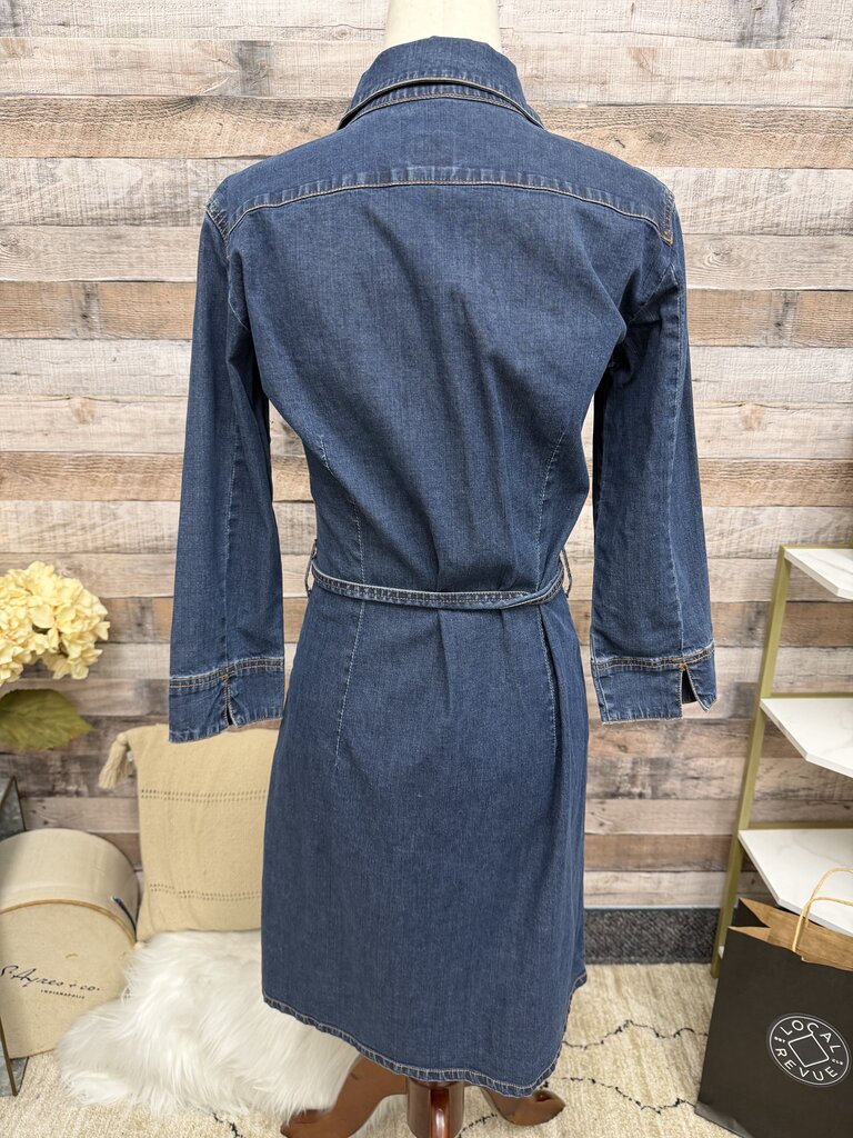 Gap Jean Dress Long Sleeve W/ Belt Gap Jean 2 women TOPS