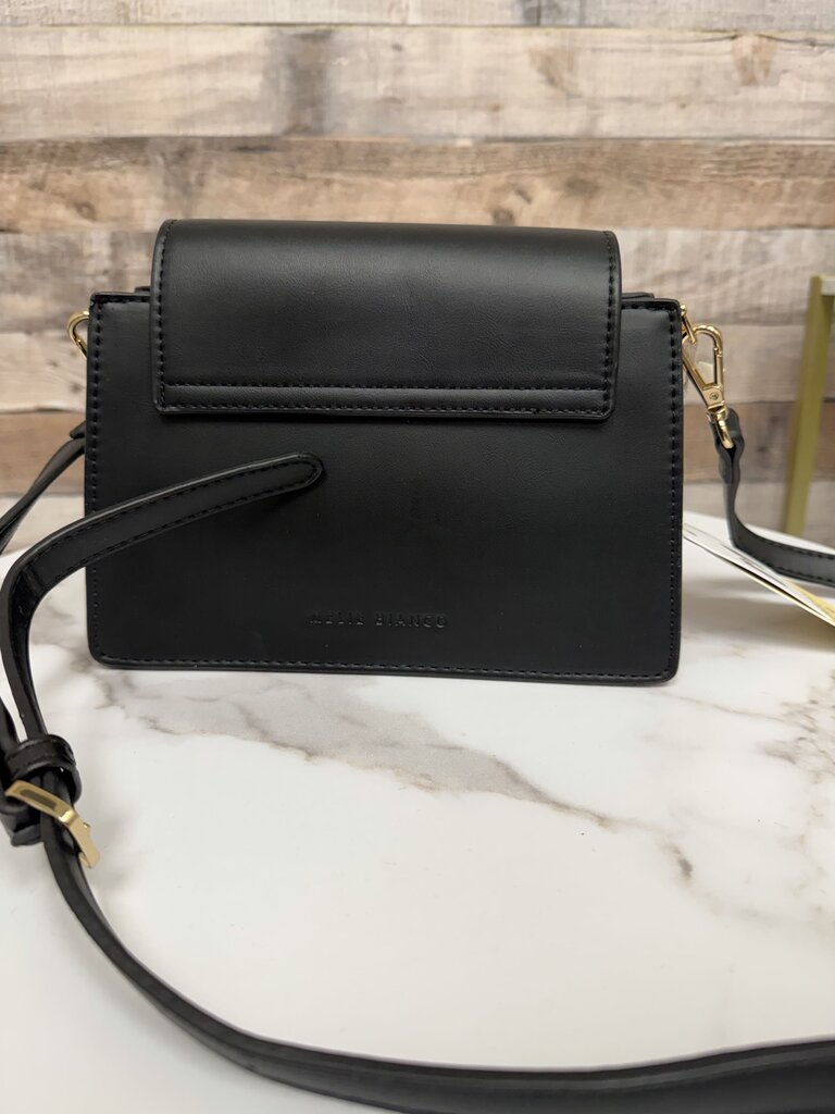 Melie Bianco NWT vegan leather black crossbody bag Melie Bianco Black OS BAGS