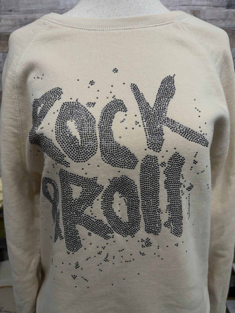Zadig & Voltaire Cream Rock&Roll Sweatshirt
