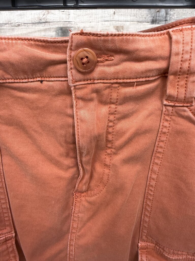 Liverpool Los Angeles salmon cargo mini skirt