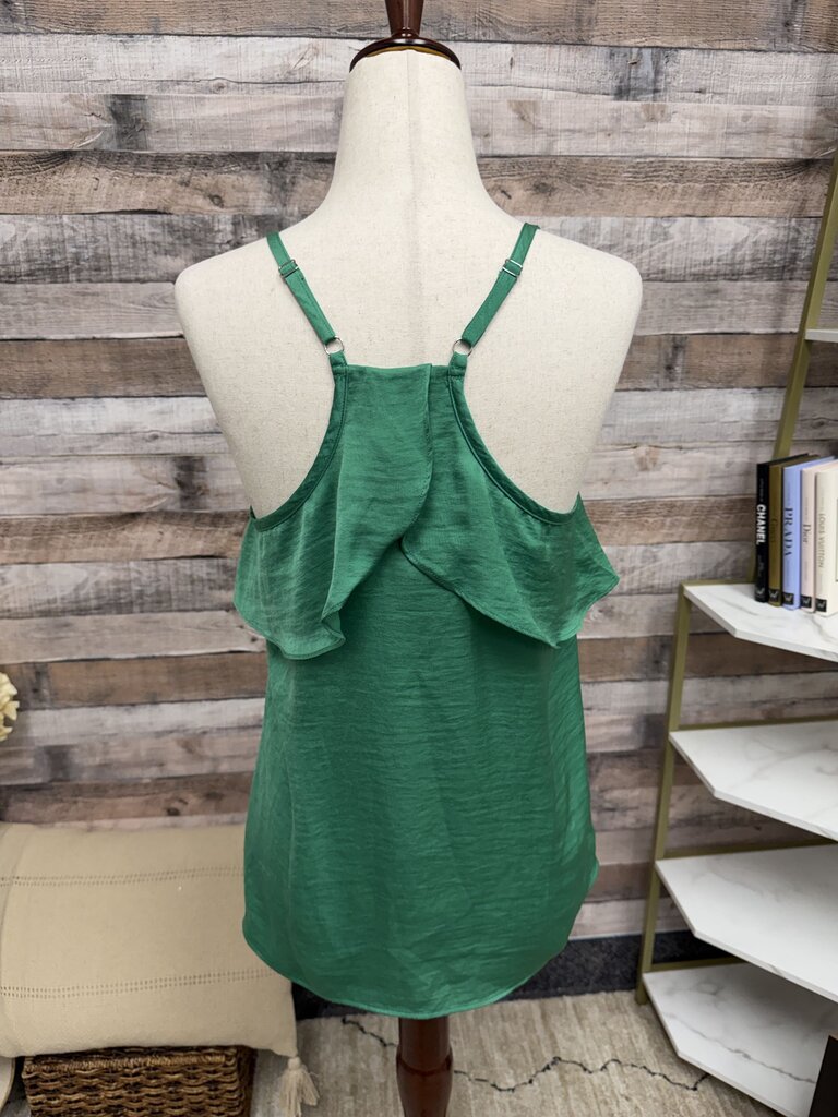 Cabi green cami w/ racerback Cabi Green XS women TOPS