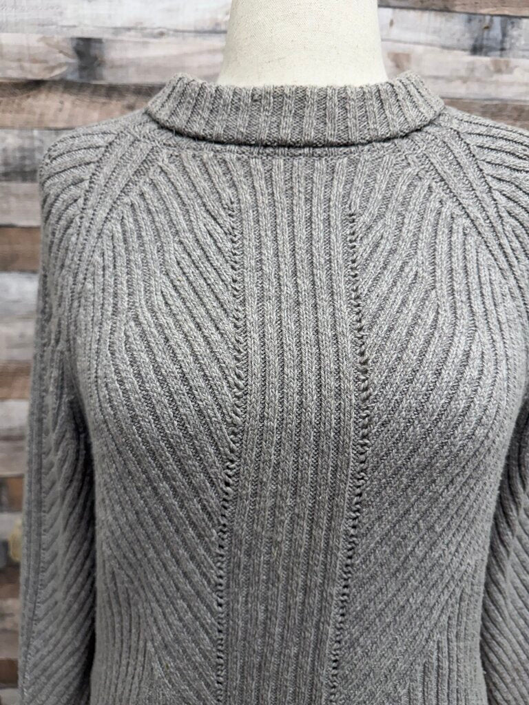 Sundance grey knit turtleneck sweater
