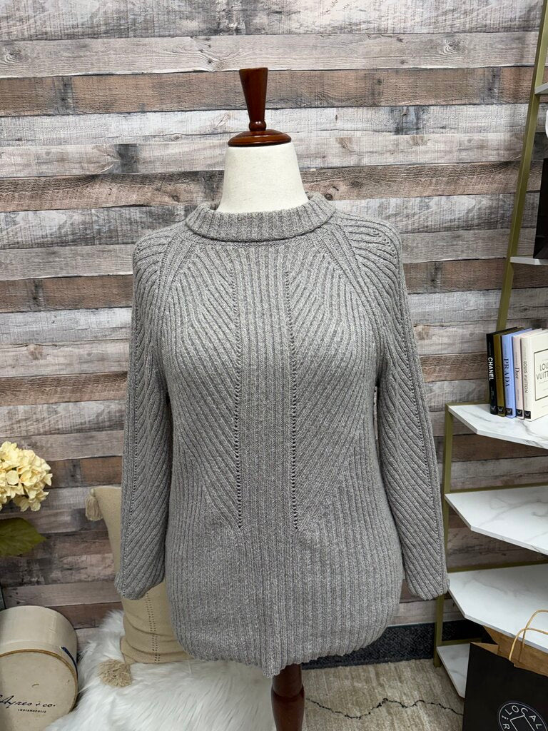 Sundance grey knit turtleneck sweater