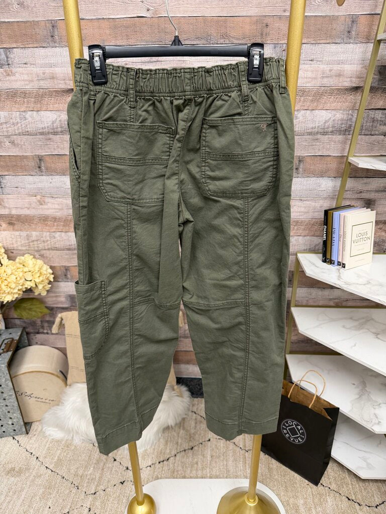Pilcro olive crop cargo pant Pilcro green XS women PANTS