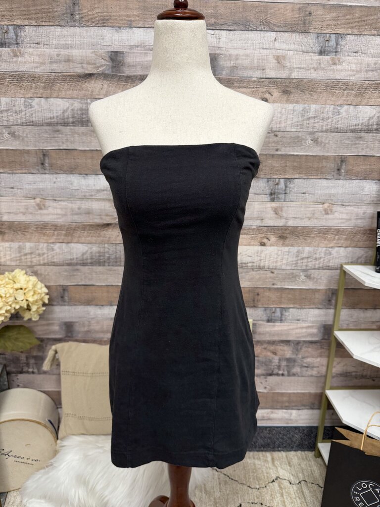No Label black strapless mini dress no label black n/s women DRESSES