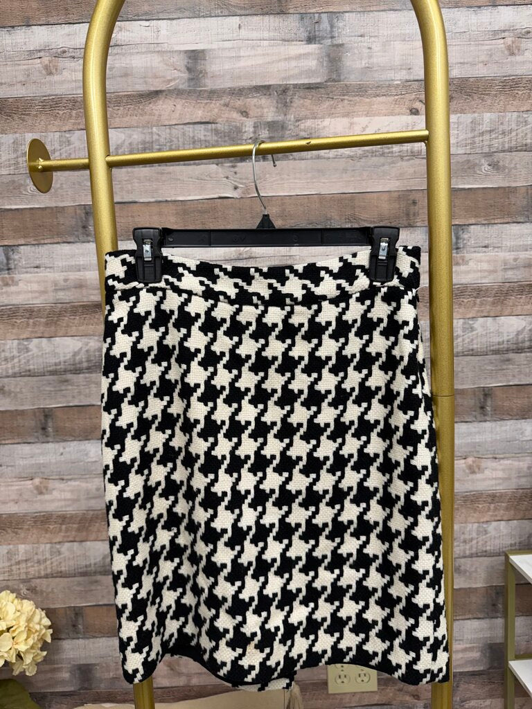 Black House White Market HoundsTooth Suit W/ Mini Skirt