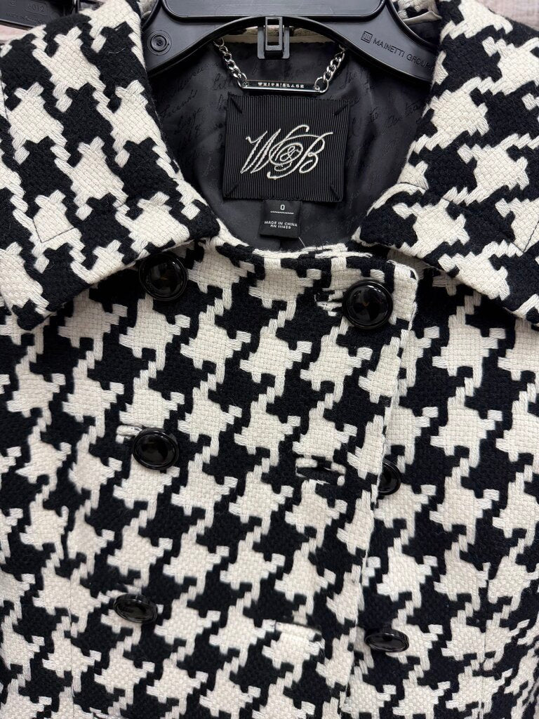 Black House White Market HoundsTooth Suit W/ Mini Skirt
