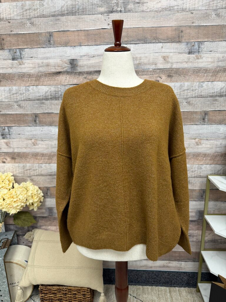 Vince Brown Oversized Pullover Sweater Vince Brown XL women SWEATERS