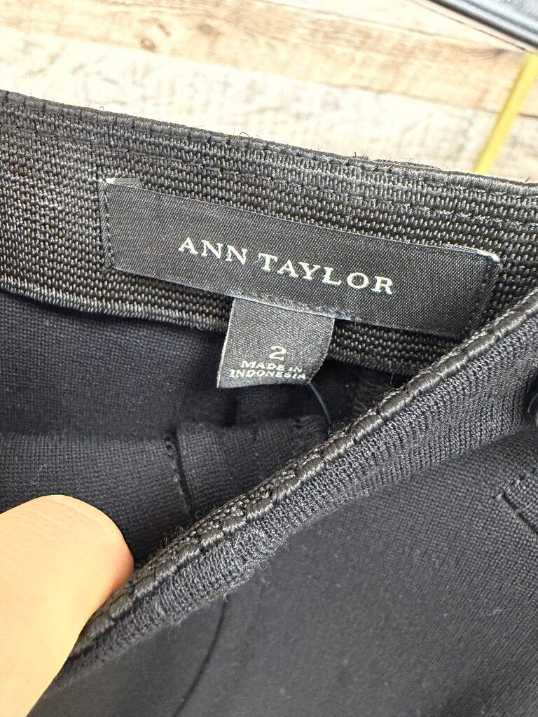 Ann Taylor Black Pencil Skirt Ann Taylor Black 2 women SKIRTS