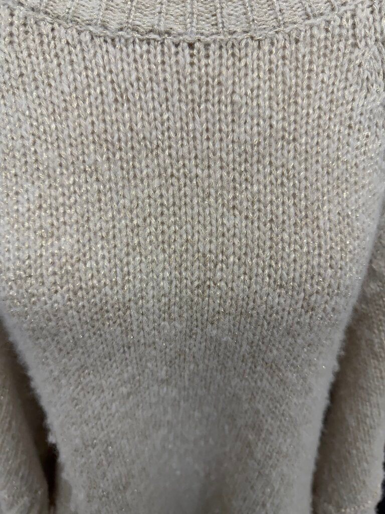 Michaels Kors Gold Oversized Knit Pullover 3/4 Sleeves Michael Kors Gold XS women SWEATERS