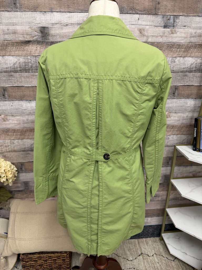 Eddie Bauer lime green mid-length jacket Eddie Bauer Green M women JACKETS & COATS