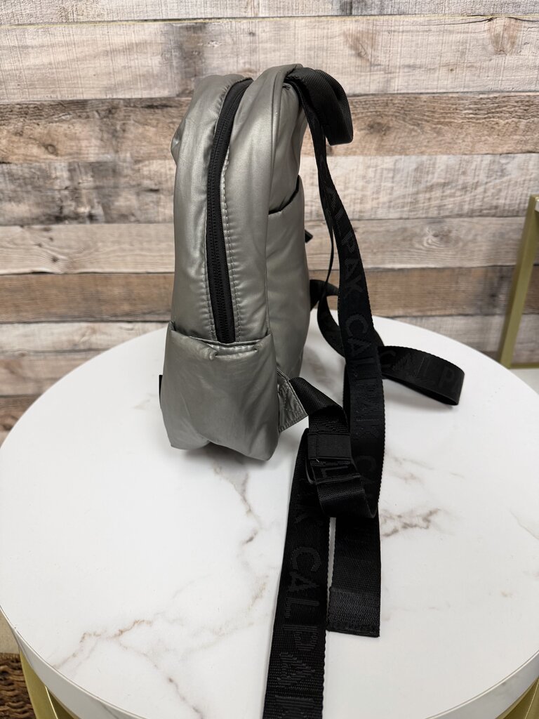 Calpack silver mini backpack Calpack silver OS BAGS