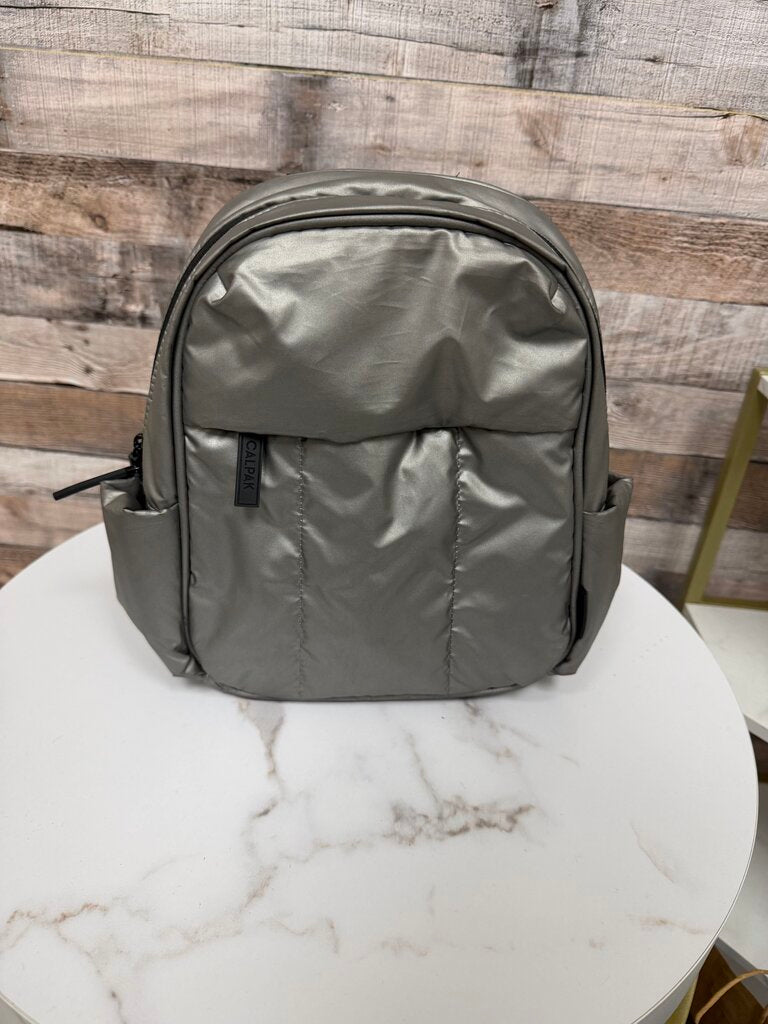 Calpack silver mini backpack Calpack silver OS BAGS