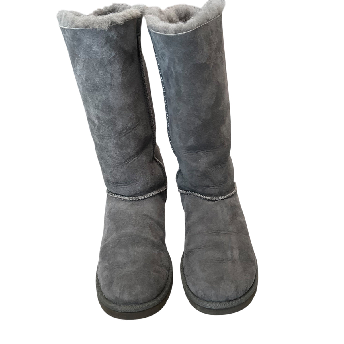SIZE 8 Grey Furlined Ugg Boots