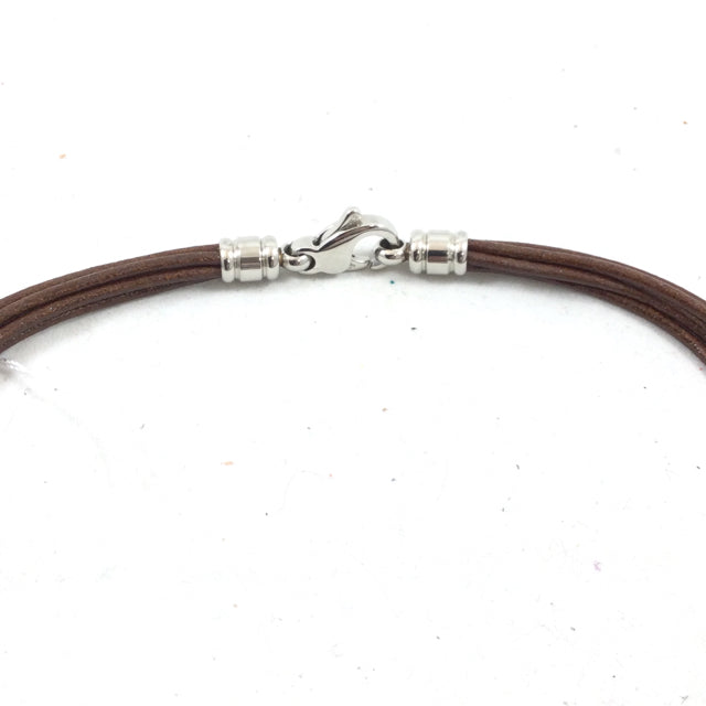 Bvlgari Leather Cord Choker