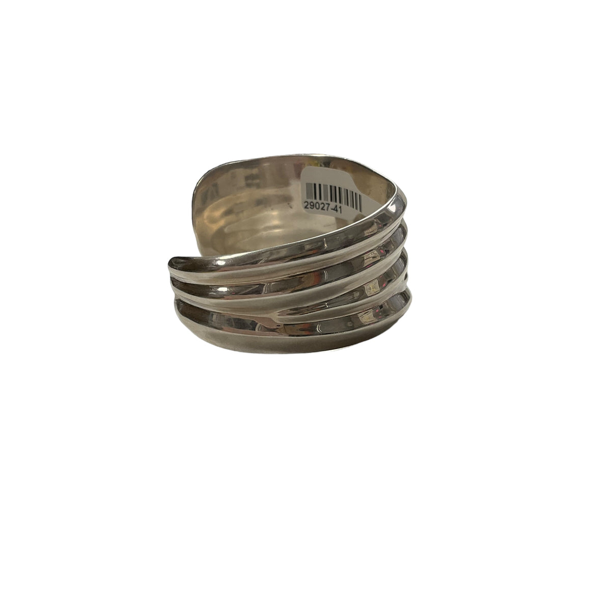 Sterling Silver Wave Cuff